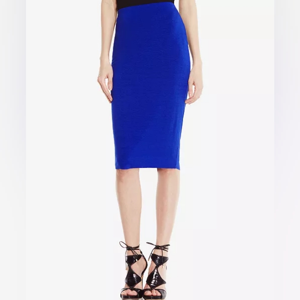 Vince Camuto stretch knit pencil skirt size L
